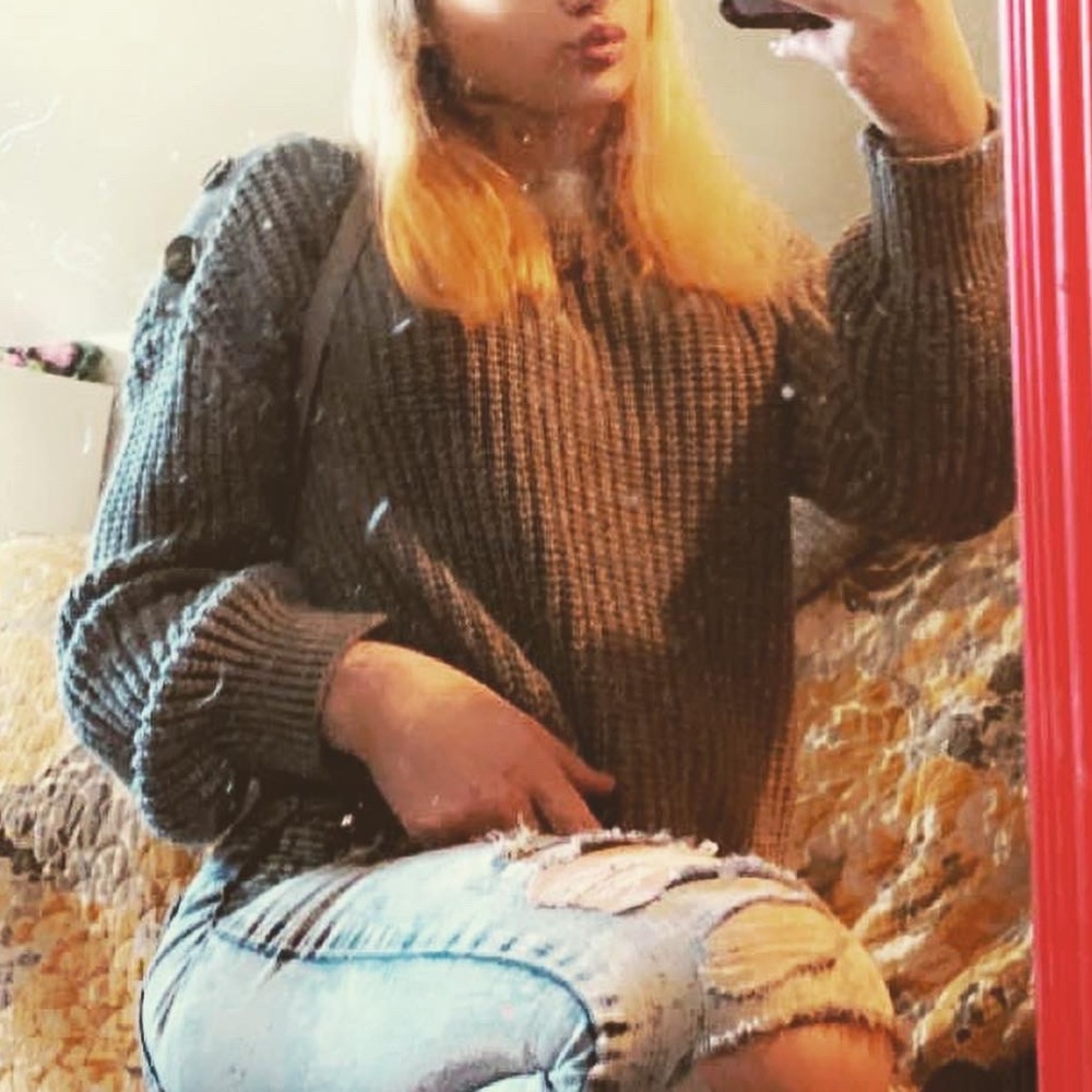 Grey sweater